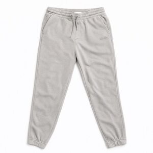 Hollister Men's Light Gray Relaxed Fit Joggers